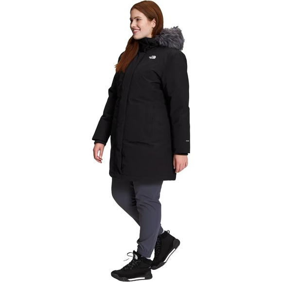 The North Face Women's Plus Arctic Parka Down Coat TNF Black Sz 1X 2X 3X NWT - Picture 2 of 14